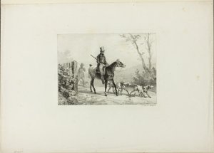 Gevangen door Horace Vernet