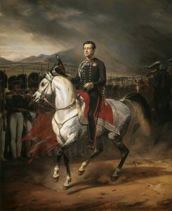 Ruiterportret van Karel Albert, Koning van Sardinië