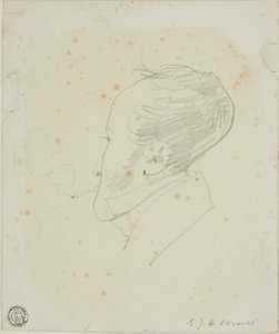 Zelfportret door Horace Vernet