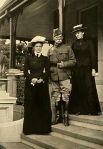 Lord Roberts en zijn dochters in Pretoria, 1900, 1901