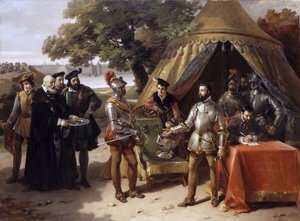 Het Beleg van Thionville, 23 juni 1558 door Hortense Haudebourt Lescot