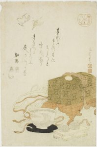 Magie (Tezuma), uit de serie "Verschillende kunsten (Shogei tsukushi)" door Hotei Gosei