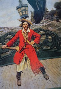 Een piratenhoofdman