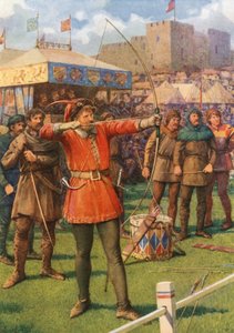 Robin Hood bij de Meidagfeesten door Howard Davie