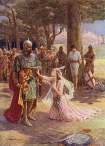 Sint Jacob van Spanje en Prinses Celestine door Howard Davie