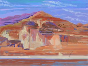 Geschilderde Kliffen, Lake Powell
