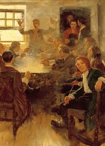 Studentenleven in 1679, uit 