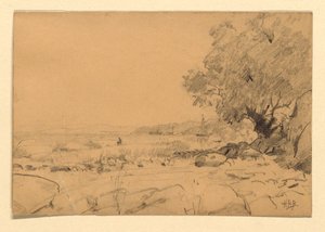 Zonder Titel. Landschap. door Howard Russell Butler