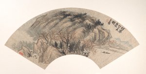 Landschap door Hu Yuan