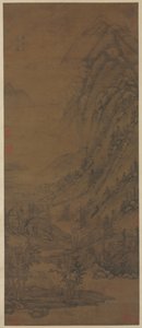 Zomerse bergen na Dong Yuan [actief rond 937-975], 1290-1354 door Huang Gongwang