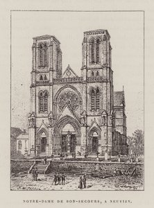 Notre-Dame De Bon-Secours, A Neuvizy (gravure)