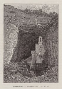 Notre-Dame Des Consolations, A La Balme (gravure) door Hubert Clerget