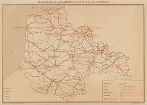 Pelgrimstochten van Vlaanderen, Artesië en Picardië door Hubert Clerget