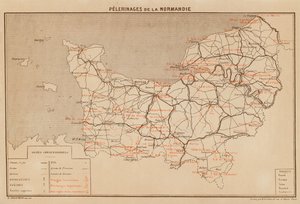 Pelgrimstochten van Normandië door Hubert Clerget