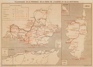 Pelgrimages van de Provence, Corsica, Algerije en Martinique door Hubert Clerget
