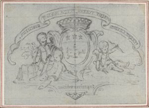 Wapen met drie putti