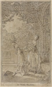 De Sylph Bruidegom door Hubert Francois Gravelot