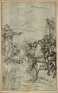 Studie voor Lucains "La Pharsale", Canto I