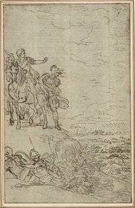 Studie voor Lucains "La Pharsale", Canto VII