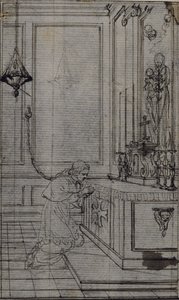 Studie voor vignet in Abbé Dinouart