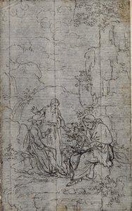 Studie voor vignet in Abbé Dinouart
