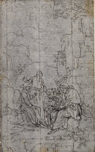Studie voor vignet in Abbé Dinouart