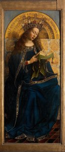 De Maagd Maria, van het Lam Gods door Hubert & Jan van (1390 1441) Eyck