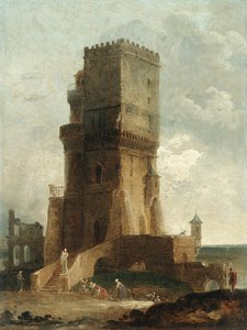 Een Capriccio van de Toren van Benevento