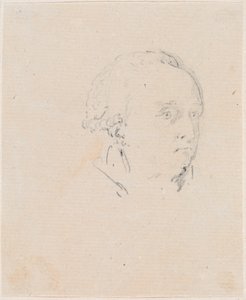 Hoofd van een man door Hubert Robert