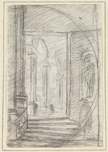 Interieur van een Romeins Paleis