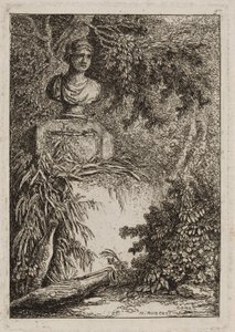 Plaat twee uit Avonden in Rome door Hubert Robert
