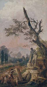Ruïnes door Hubert Robert