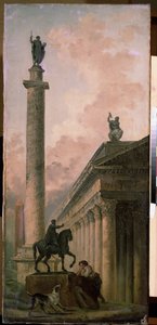 Sarcophaag door Hubert Robert