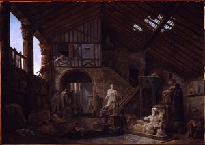  door Hubert Robert