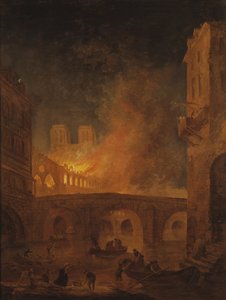  door Hubert Robert
