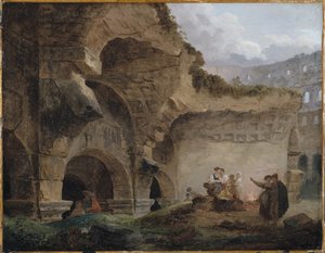  door Hubert Robert