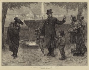 Een Romeinse Kardinaal en zijn Lakei