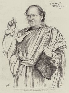 Gurnos Jones, Dirigent van de Welsh Eisteddfod door Hubert von Herkomer