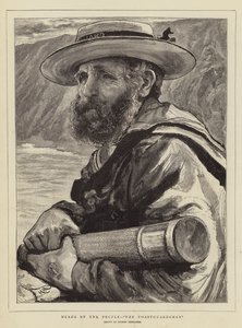 Hoofden van het Volk, De Kustwachter door Hubert von Herkomer