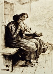 Woorden van Troost door Hubert von Herkomer