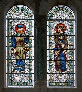 Hoarwithy, St Catherine, Belham & Co, Hugh Arthur Kennedy, Jozua & Ezechiël, ca. 1885