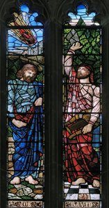 Job en David door Hugh Arthur Kennedy