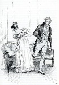 "Franz Churchil en Emma" door Hugh Thomson