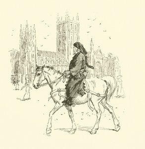 Geoffrey Chaucer te Paard
