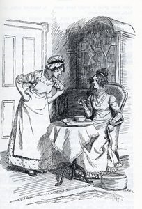 Illustratie voor "Emma" door Jane Austen door Hugh Thomson