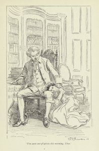 Illustratie voor Mr Gilfils Liefdesverhaal door Hugh Thomson