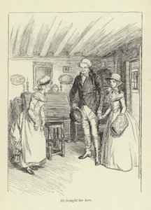 Illustratie voor Mr Gilfils Liefdesverhaal door Hugh Thomson