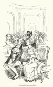 Illustratie voor Persuasion door Jane Austen (litho) door Hugh Thomson