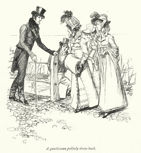 Illustratie voor Persuasion door Jane Austen door Hugh Thomson