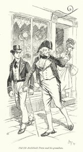 Illustratie voor Persuasion door Jane Austen door Hugh Thomson